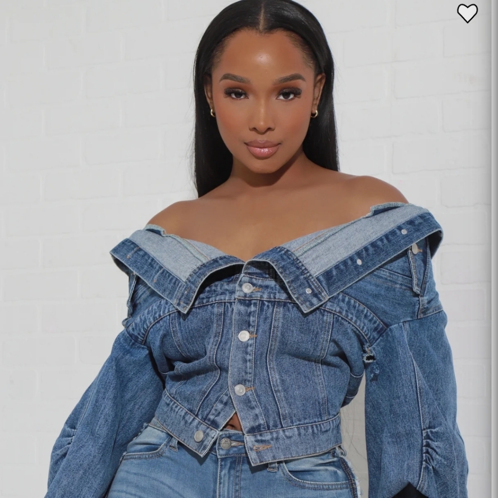 Swank Posh Off the shoulder shirt